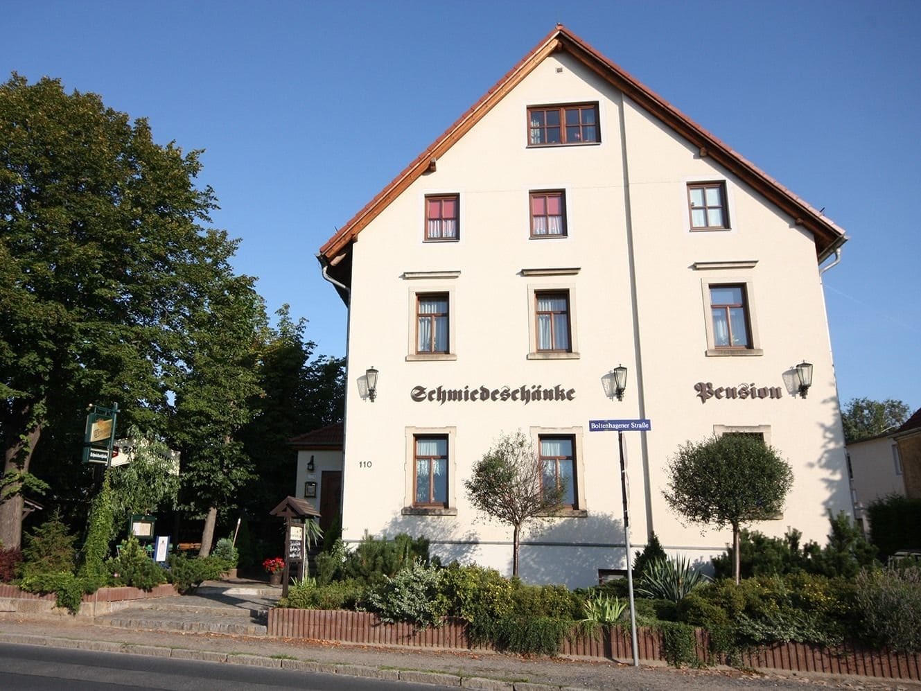 Pension Schmiedeschaenke Dresden Exterior photo
